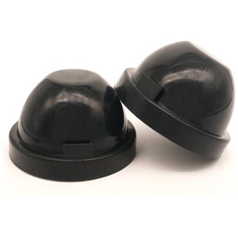Confezione Da 2 Coperture Antipolvere Per Fari Led In Gomma Resistenti Al Calore Black 8 Cm/5.2 Cm - Foto 1