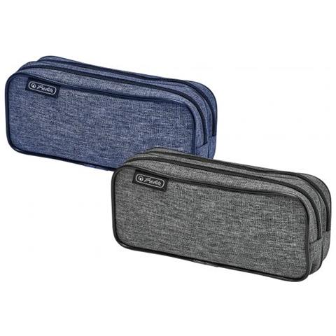 Knitted Fabric Astuccio Portamatite Tessuto Colori Assortiti - Foto 1