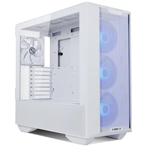 Case LANCOOL III RGB Midi Tower ATX, micro ATX, Mini-ITX, EATX 3 Porte USB 3.2 Bianco (Finestrato) - Foto 1