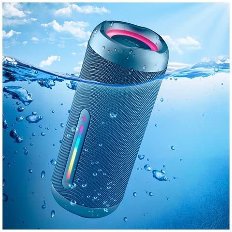 Altoparlante Bluetooth Portatile Roller Furia 3 Blue Azzurro 60 W - Foto 2