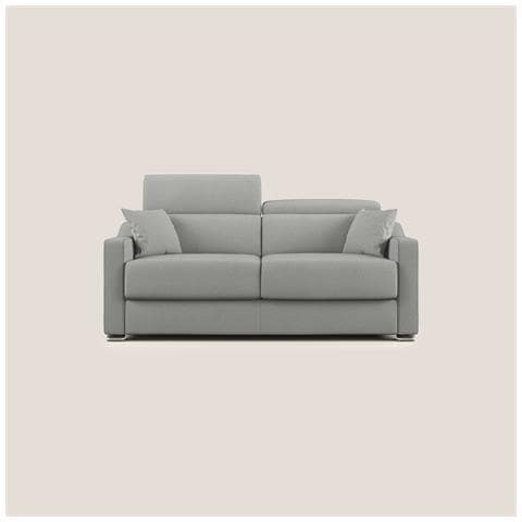 Amber Divano letto matrimoniale in tessuto smacchiabile T05 171 cm (mat. 120x197) grigio - Foto 3