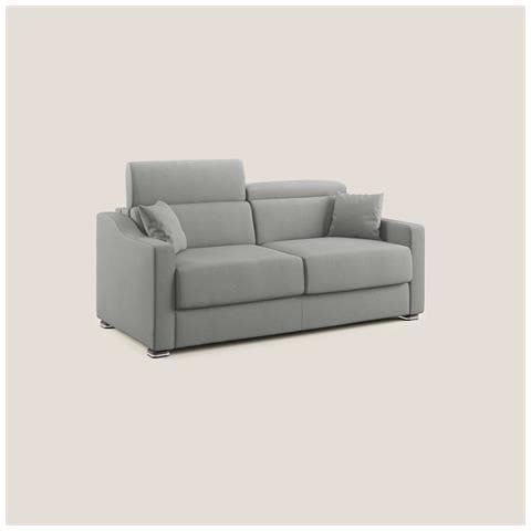 Amber Divano letto matrimoniale in tessuto smacchiabile T05 171 cm (mat. 120x197) grigio - Foto 1