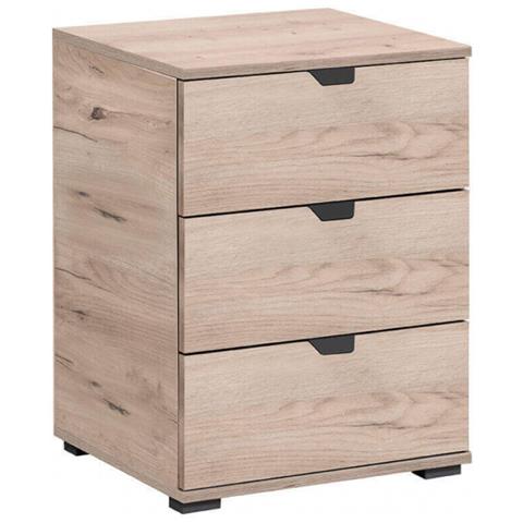 Comodino Duero Rovere Grigio - Foto 1