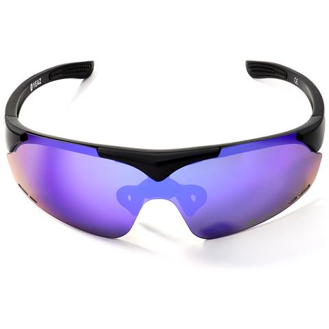 Sunup Occhiali Da Sole Sportivi Magnet Nero Opaco / Blu Pieno Revo - Foto 2