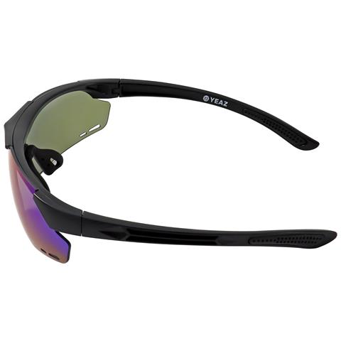 Sunup Occhiali Da Sole Sportivi Magnet Nero Opaco / Blu Pieno Revo - Foto 3