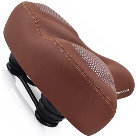 Sella Per Bicicletta In Schiuma Brown - Foto 2