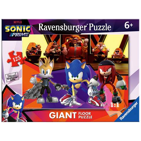 Puzzle Da Pavimento 125 P.zi Sonic Alleati E Rivali Di Sonic Prime, Multicolore - Foto 2