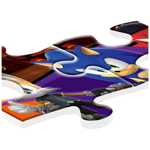 Puzzle Da Pavimento 125 P.zi Sonic Alleati E Rivali Di Sonic Prime, Multicolore - Foto 5