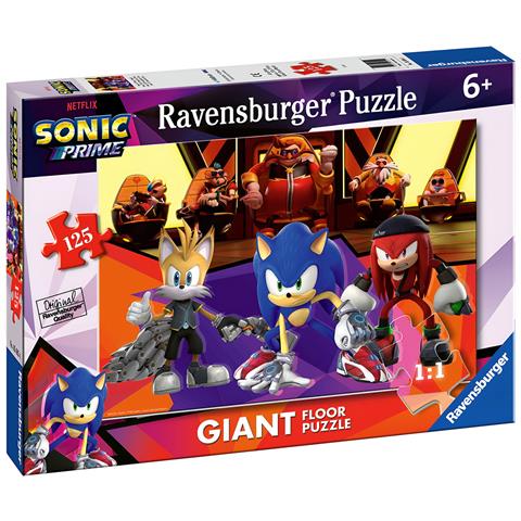 Puzzle Da Pavimento 125 P.zi Sonic Alleati E Rivali Di Sonic Prime, Multicolore - Foto 1