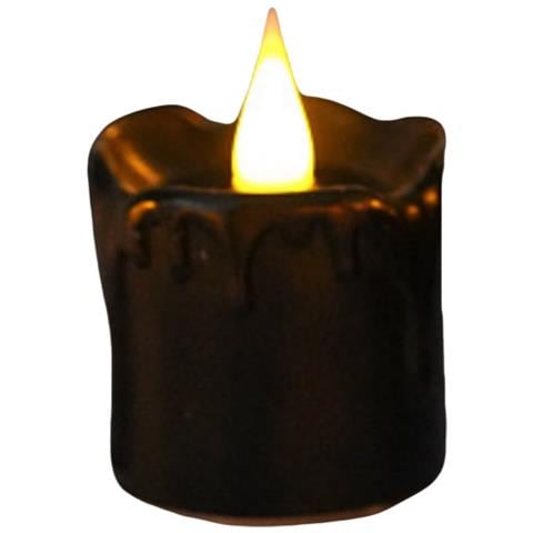 Candela Led Per La Casa, Eventi E Altro Ancora - Nero M - Foto 1