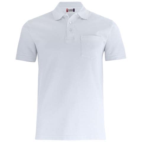 Basic Polo With Pocket Bianco L - Foto 1