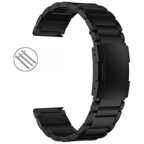 Cinturino Per Orologio In Titanio - 19,6 Mm Black - Foto 1