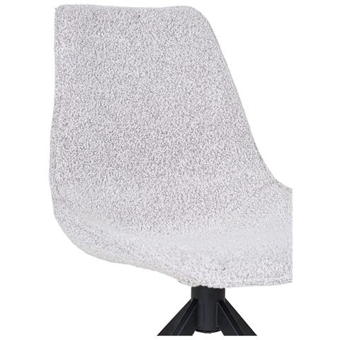 Set Di 2 Sedie Monaco - Bianco - Schiuma - 48x54x86 Cm - Foto 6