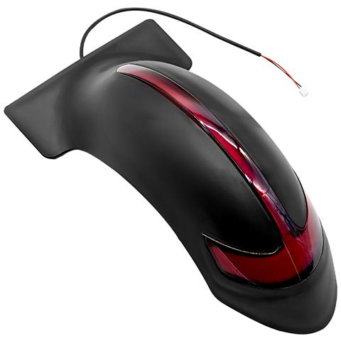 Parafango Con Led Per Lo Scooter Dualtron Pop, Nero - Foto 1