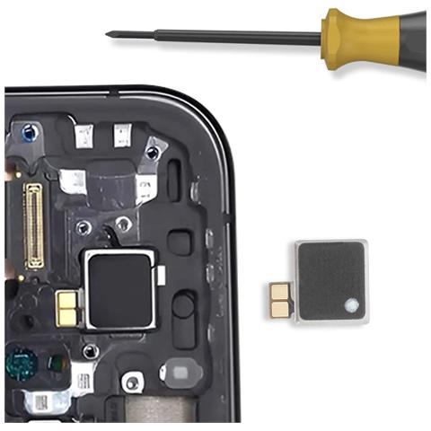 Vibrazione Per Galaxy S24 Fe Pacchetto Servizi Originale, Nero - Foto 2