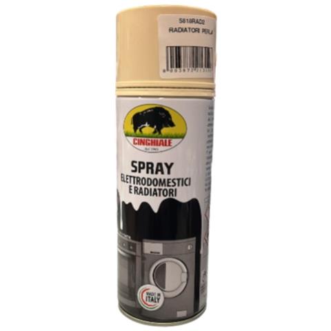 Cinghiale - Smalto Spray Specifico Per Radiatore Colore Perla 400 Ml - Foto 1