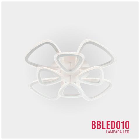 Lampadario Led 120w, Telecomando 2.4g, Luce Regolabile 9300lm Bbled010 - Foto 3