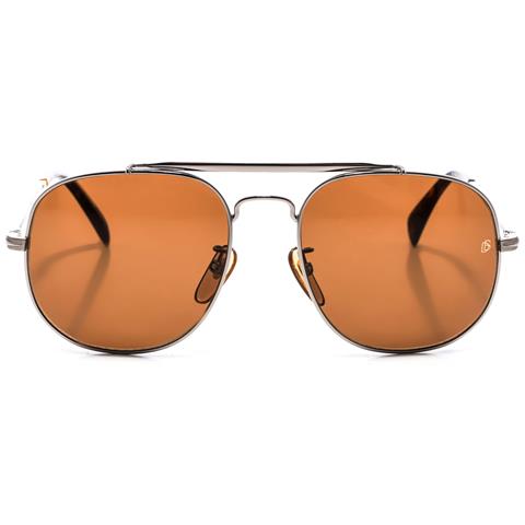 Occhiali Da Sole Da Uomo Stile Pilota In Metallo 7004s - Foto 1