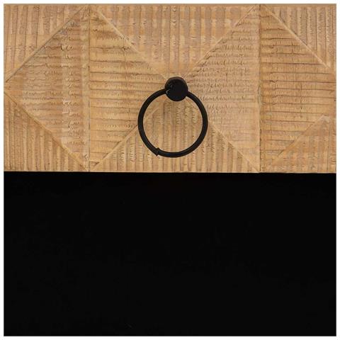 Tavolino In Legno Marrone 81,5x86x46h - Foto 8