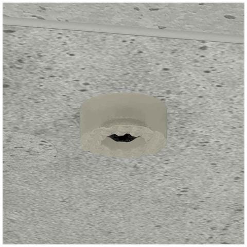 Tavolino Grigio cemento 30 x 30 x 56 cm Legno multistrato - Foto 9