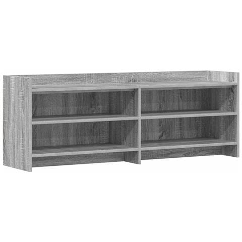 Mobile TV 135 x 33 x 47 cm Sonoma grigio Legno ingegnerizzato - Foto 1