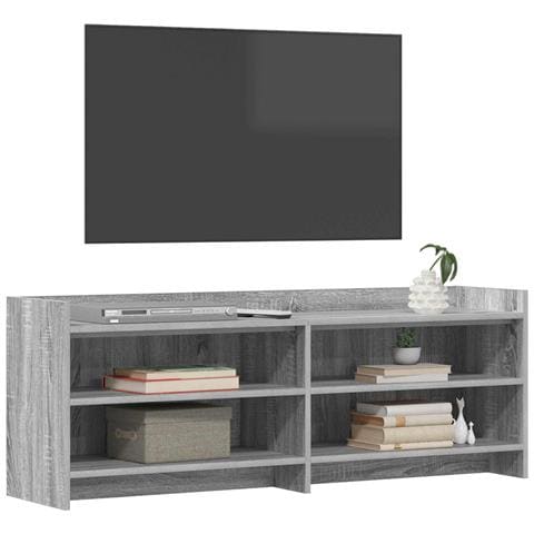 Mobile TV 135 x 33 x 47 cm Sonoma grigio Legno ingegnerizzato - Foto 2