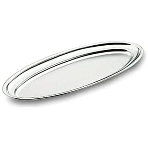 61880 - Piatto da portata per pesce INOX. 18% CR. 80 cm - Foto 1