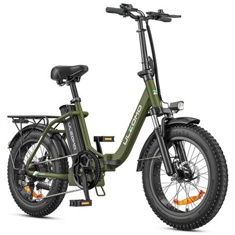 Dolphin Bicicletta Elettrica Pieghevole 20 pollici, Sospensione Anteriore 250W 25km /h, Batteria 36V 18,2Ah, Freni a Disco Meccanici, Bici Urbana per Spostamenti Casa-Lavoro, E-bike - Foto 7