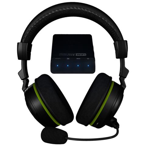 X42 Cuffie Gaming Ear Force Wireless con Microfono XBox 360 - Nero / Verde - Foto 2