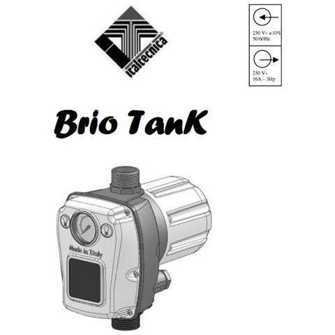 Brio Tank Pressoflussostato Made In Italy - Foto 1