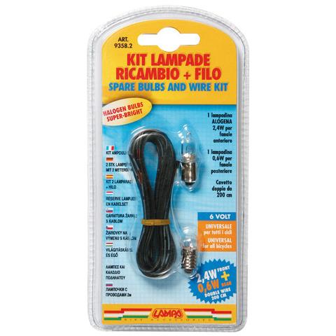 Kit 2 dine (2,4w Alogena + 0,6w) + Filo Mt. 2 - Foto 2