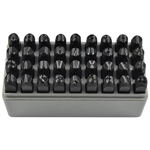 53119 - set Di Matrices Lettere E Numeri, 8 mm - Foto 1