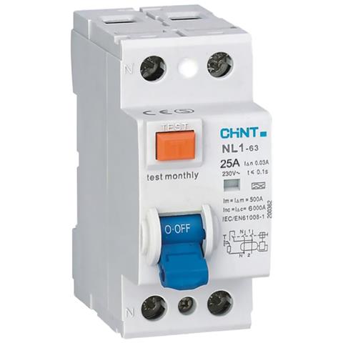 Interruttore Differenziale Puro - 2p - 25a - Foto 5