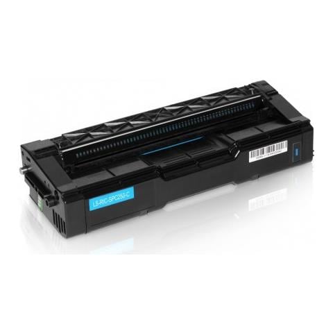 TONER COMPATIBILE -  Sp C250 Ciano Per Ricoh Aficio Spc250dn, c260, c261 407544 Capacita' 1.600 Pagine - Foto 1