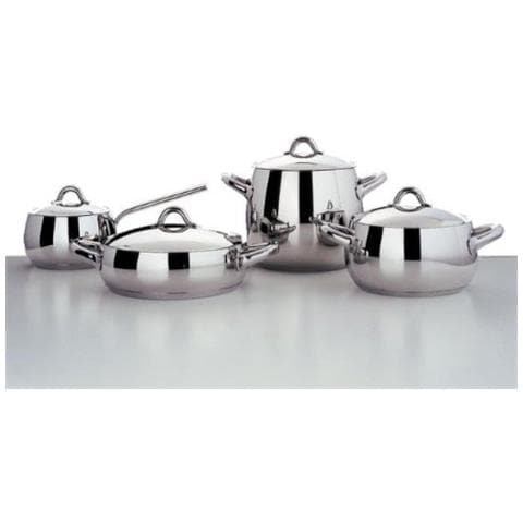 Mami Casseruola A Manico Lungo In Acciaio Inossidabile 18/10 Lucido - Foto 2