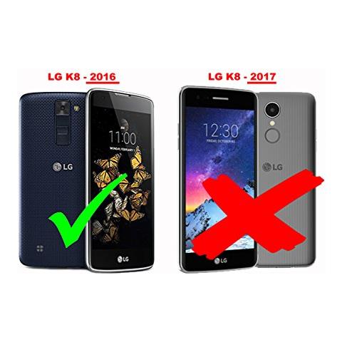 Custodia Compatibile Con Lg K8 2016 In Argento Metallico - Coperchio Protettivo In Silicone Tpu Flessibile - Foto 2