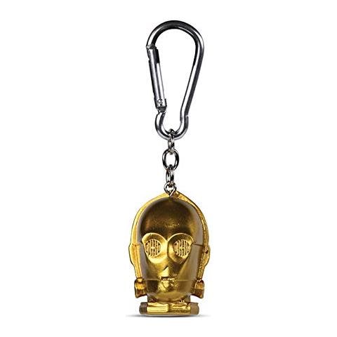 Piramide International- Star Wars (C-3PO) Portachiavi Multicolore Taglia Unica RKR39150 - Foto 1