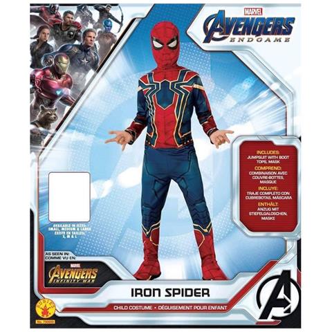 Avengers Costume Classico Iron Spider - Rosso - Foto 2
