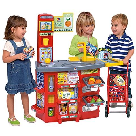 Il Supermercato, Con Carrello, Scanner Elettronico Ed Accessori - Foto 1