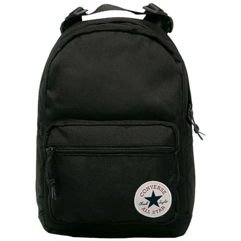 Go 2 Logo Backpack, Unisex, Nero, Zaini - Foto 1