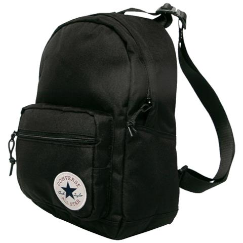 Go 2 Logo Backpack, Unisex, Nero, Zaini - Foto 2