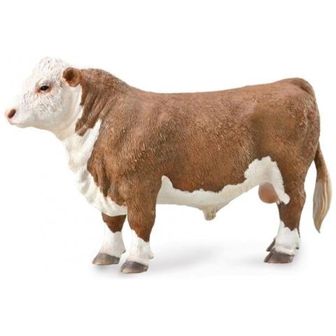 Personaggio Da Gioco Toro Marrone / bianco 13 X 8 Cm - Foto 1