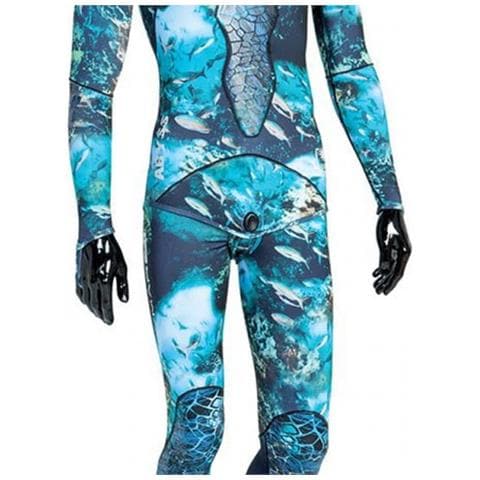 Copri Muta Rash Guard Abyss Mimetico Blu S - Foto 3
