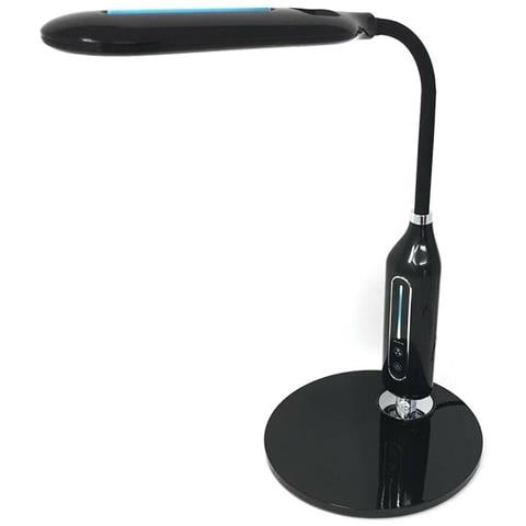 Lampada Da Tavolo Scrivania Dimmerabile Led Luce Orientabile Bianca Calda Neutra - Foto 3