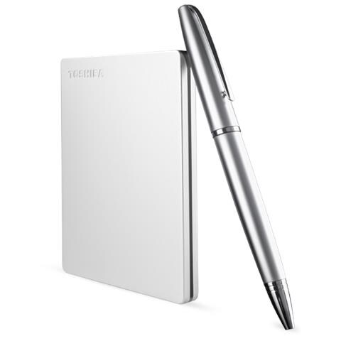 Canvio Slim disco rigido esterno 1 TB 2.5" Micro-USB B 3.2 Gen 1 (3.1 Gen 1) Argento - Foto 2