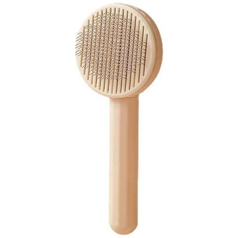Spazzola Autopulente Per Animali Domestici Beige - Foto 1