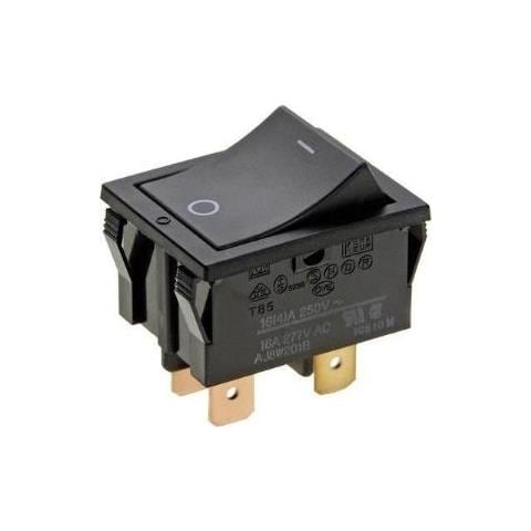 Wippschalter 250 V /ac 16 A 2 X Aus /ein Aj8w201bf Rastend 1 St. (aj8w201bf) - Foto 1