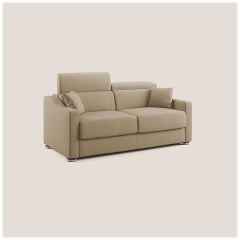 Amber Divano letto matrimoniale in tessuto smacchiabile T05 171 cm (mat. 120x197) beige - Foto 1