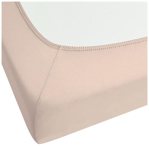 Coprimaterasso Elasticizzato Hofuf Cotone Beige - Foto 2