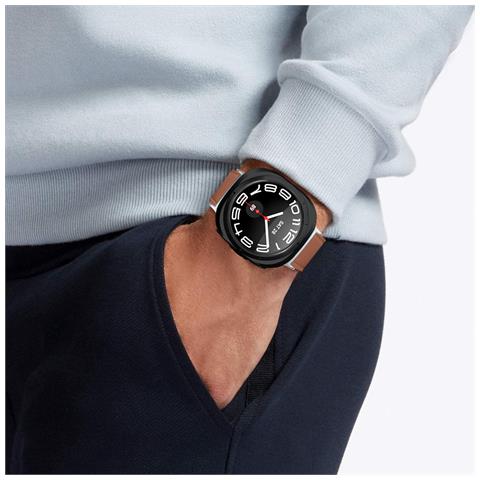 Cinturino Per Orologio Samsung Watch 7 Ultra 47mm Coffee - Foto 5